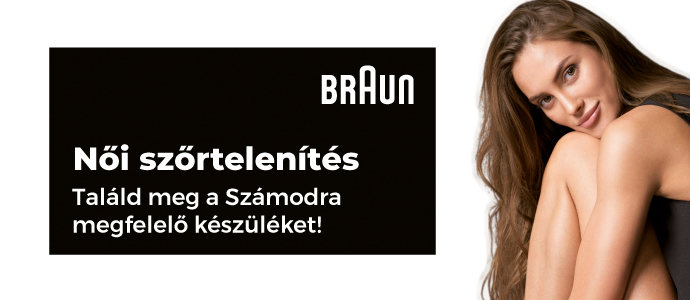 Braun promó - Női termékek