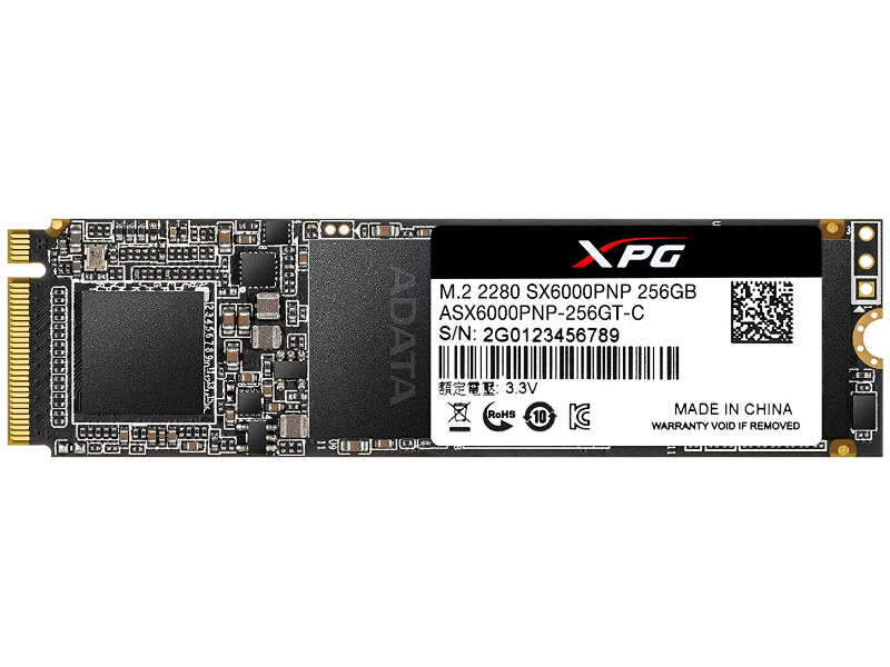  ADATA XPG SX6000 Pro 256G M.2 PCIe ASX6000PNP-256GT-C akciós termékkép 1