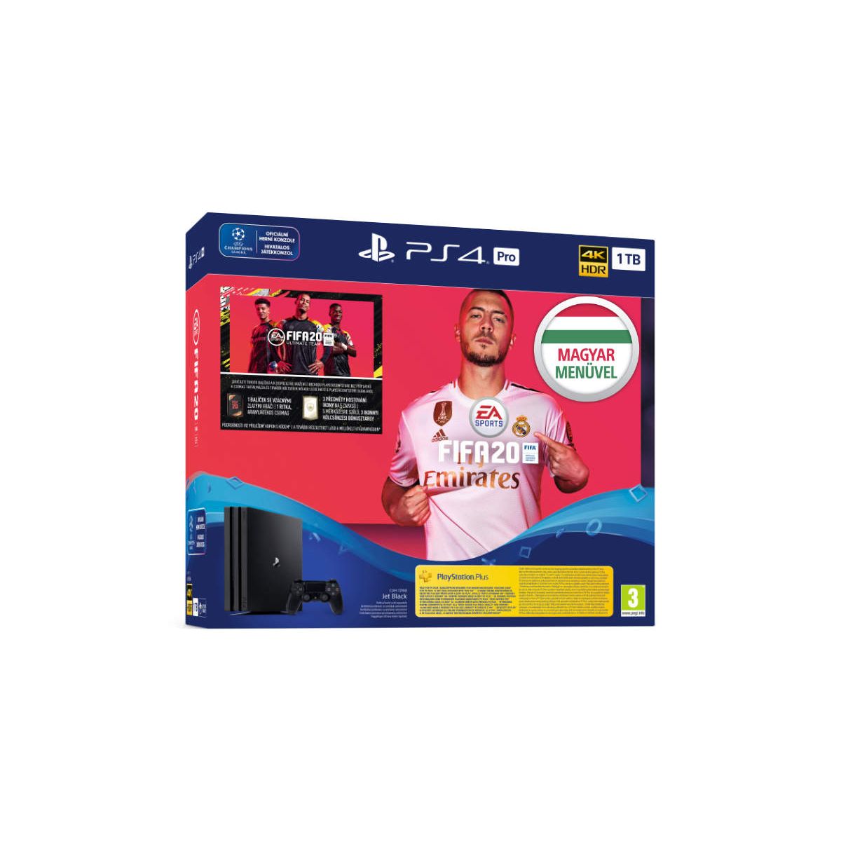 Kifutott - PS4 Pro 1TB Konzol Fifa 20 Játékok