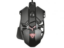 TRUST GXT 138 X-Ray Illuminated Gaming Egér (22089) fekete