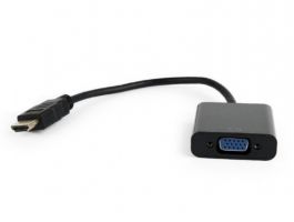 Gembird HDMI - VGA átalakító kábel (A-HDMI-VGA-04) fekete