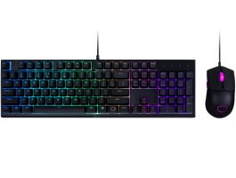 Cooler Master MS110 Billentyűzet + Optikai Egér (MS-110-KKMF1-HU) Fekete