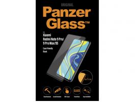 Panzerglass Xiaomi Redmi Note 9 Pro, 9 Pro Max, 9S Tokbarát Kijelzővédő Üvegfólia (5711724080289) Fekete