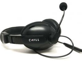 Chill Mikrofonos Sztereó Headset (CH001) Fekete