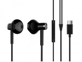 XIAOMI Mi Dual Driver Earphones - fülhallgató, Type-C (ZBW4435TY) fekete