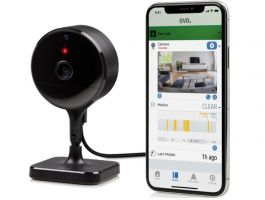 Elgato EVE Cam Wi-Fi IP Kamera (10EBK8701) Fekete