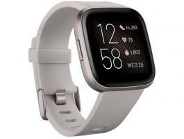 Fitbit Versa 2 NFC Aktivitásmérő (FB507GYSR) Szürke-ködszürke