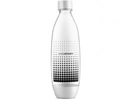SodaStream Solo Fuse palack 1l, 1db, fekete-fehér (42002932)