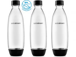 SodaStream Fuse Triopack palack 3x 1l, fekete (42001085)