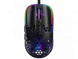 Xtrfy MZ1 Zy’s Rail RGB Optikai USB Gaming Egér (9004) Fekete