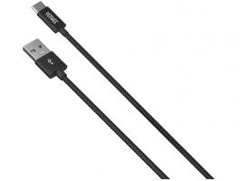 Yenkee YCU 302 BK Adat- és töltő USB-C Kábel 2m (45013682)