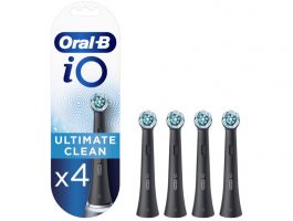 Oral-B iO Ultimate Clean pótfej 4 db, fekete