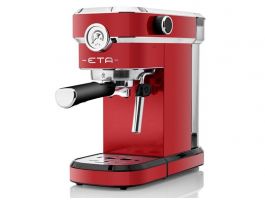 Eta Storio presszó kávéfőző (6181 90030) piros