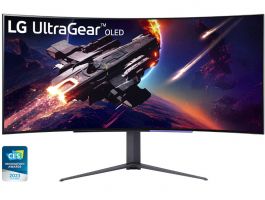 LG UltraGear 45" WQHD 240Hz OLED Ívelt Gaming monitor (45GR95QE-B) fekete