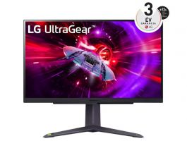LG UltraGear 27" QHD IPS 165Hz Gaming monitor (27GR75Q-B) fekete