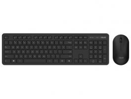 Asus CW100 vezeték nélküli billentyűzet és egér készlet (CW100 KEYBOARD+MOUSE/BK/HU) fekete - magyar kiosztású