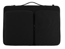 Next One Slim Shoulder Bag - válltáska, Macbook Pro 16-hoz (AB1-MBP16-SHBAG) Fekete
