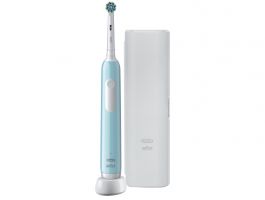 Oral-B PRO1 X-Clean elektromos fogkefe (10PO010405) Caribeean Blue +  útitok