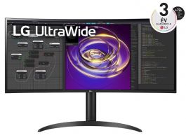 LG UltraWide 34" QHD IPS ívelt monitor (34WP85CP-B)