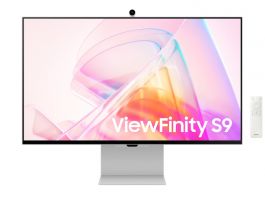 SAMSUNG ViewFinity S9 S90PC 27" UHD/5K IPS Smart monitor (LS27C902PAUXDU) ezüst