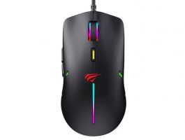 Havit MS1031 RGB Gaming Egér, Fekete