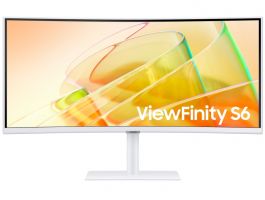 Samsung ViewFinity S6 S65TC 34" UWQHD VA 100Hz ívelt monitor (LS34C650TAUXEN) fehér