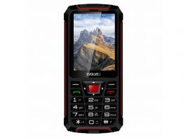 Evolveo StrongPhone W4 (SGM SGP-W4-BR) Fekete/Piros