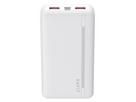 Havit PB92 Powerbank 20000mAh 22,5W - fehér