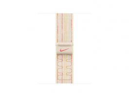 Apple Watch Accessory (MC1Q4ZM/A) - 40mm Nike Sport Loop:  Starlight/Pink Nike Sport Loop