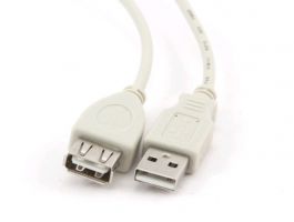 Wiretek USB Hosszabbító kábel 1,8 m (WUCBE)