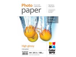 COLORWAY Fotópapír, magasfényű, A4, 20 lap (PG180020A4)