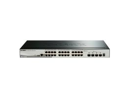 D-Link 24+4 portos menedzselhető rackes Switch (DGS-1510-28X)