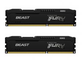 KINGSTON FURY Beast Black 8GB (Kit of 2) DDR3 1866MHz CL10 (KF318C10BBK2/8)