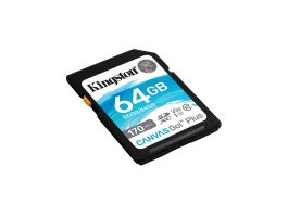KINGSTON Canvas Go! Plus SD Memóriakártya, 64GB (SDG3/64GB)