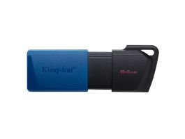 Kingston DataTraveler Exodia M USB3.0 Pendrive, 64GB (DTXM/64GB) fekete-kék