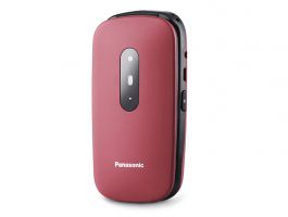 Panasonic KX-TU446EXR összecsukható mobiltelefon (KX-TU446EXR) piros