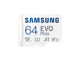 Samsung EVO Plus (2021) microSD memóriakártya, 64GB (MB-MC64KA/EU) + Adapter
