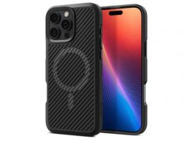 SPIGEN CORE ARMOR MAG szilikon telefonvédő Apple iPhone 16 Pro-hoz (ACS08158) fekete