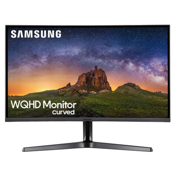 SAMSUNG 32" WQHD ívelt VA LED Monitor (LC32JG50QQUXEN) fekete