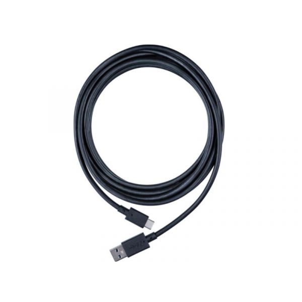 NACON USB-C - USB-A PS5 töltőkábel (PS5USBCCABLE5M) Fekete