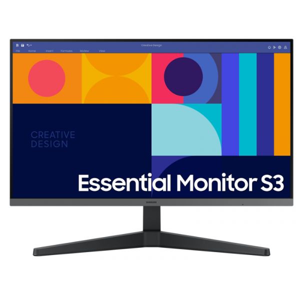 Samsung S3 S33GC 27" IPS IPS 100Hz monitor (LS27C332GAUXEN) fekete