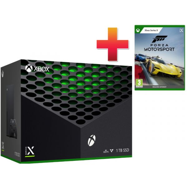 Xbox Series X 1TB Konzol + Forza Motorsport Standard