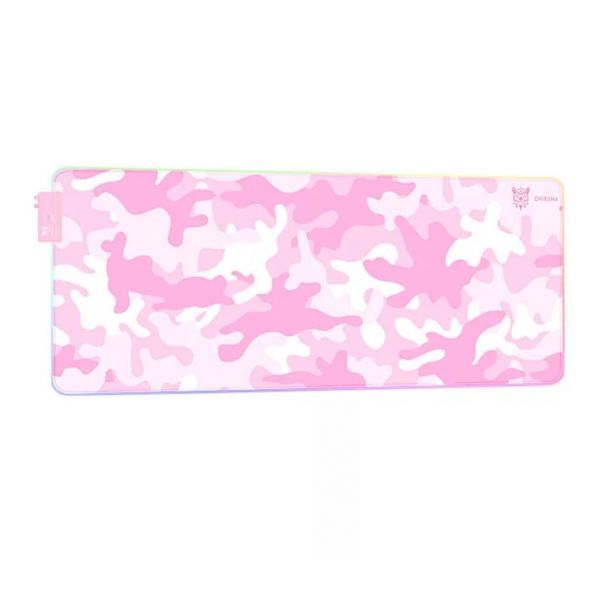 Onikuma MP005 Gamer egérpad XL - pink camouflage