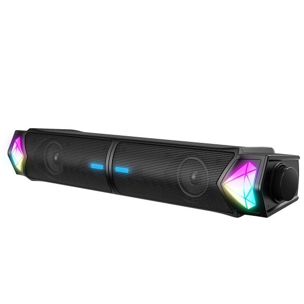 Onikuma L1 RGB 2 in 1 soundbar/asztali hangszóró - fekete