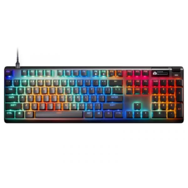 Steelseries Apex Pro TKL WL Gen 3 angol gaming billentyűzet (64872) fekete