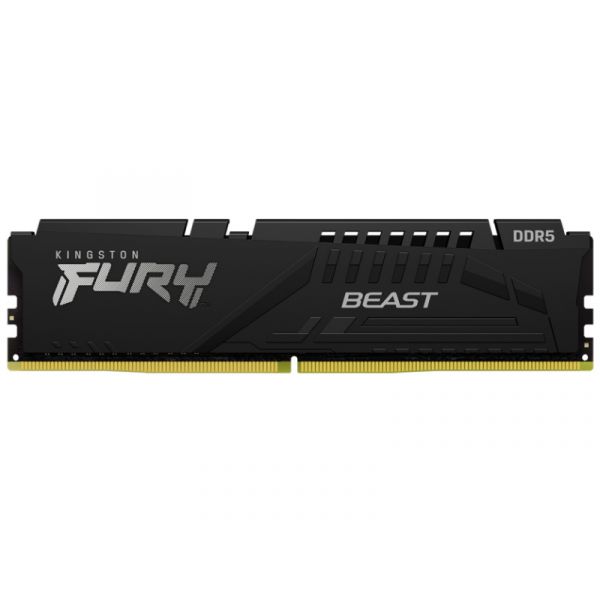 Kingston FURY Beast Black 8GB DDR5 5200Mhz CL40 Memória (KF552C40BB-8)