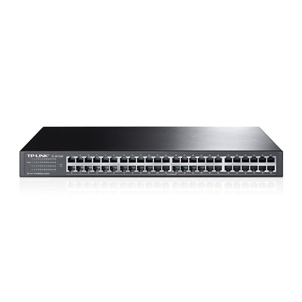 TP-LINK 48 portos Fémházas Rackes Switch (TL-SF1024)