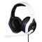 KONIX MYTHICS Hyperion Vezetékes Sztereó Gaming Headset PS4/PS5 (KX-MT-HYPE-P5) Fehér-Fekete